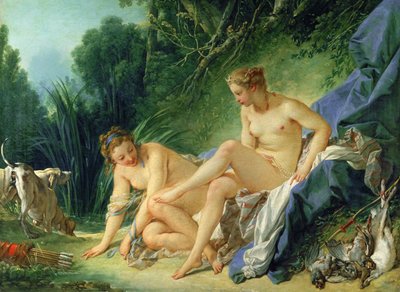 Diana Leaving the Bath by François Boucher